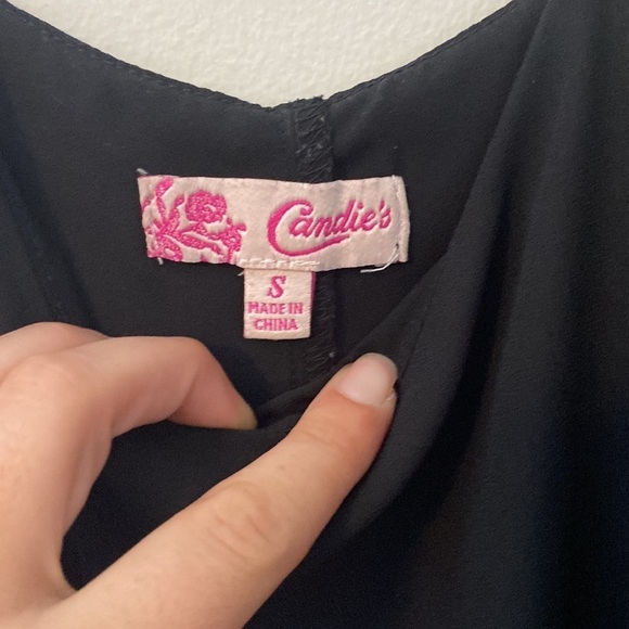 Candies, Black Tank, Size M, Excellent Condition - Picture 3 of 5